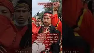 Pasukan Merah TBBR Kalteng Berjuang Melawan Kezholiman Terhadap Warga Dayak