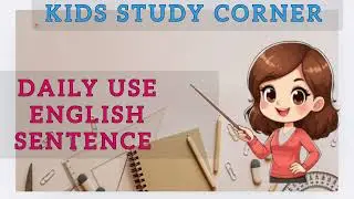Daily Use English Sentences for Kids with Hindi | Easy English Speaking Practice