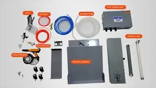 How to assemble COLO-660-B Box Feed Powder Coating System?