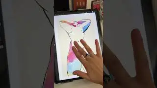 from analog painting to digital art