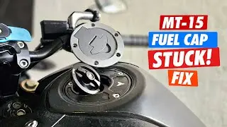 Fuel Cap Installation is EASY Step-by-Step Yamaha MT15