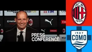 MILAN-COMO: CONFERENZA STAMPA MAX ALLEGRI | PRESS CONFERENCE | &ldquo;SAELEMAEKERS OK, PULISIC SPERIAMO&rdquo;