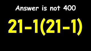 Only Geniuses Solve This Fast!