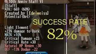 Fill stat STAFF ele dte23 matk10 crcd30 | Toram Online