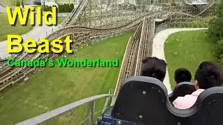 2018 Wild Beast Wooden Roller Coaster On Ride HD POV Canada's Wonderland