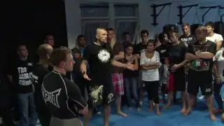 UFC Legend Chuck Liddell visits The MMA Clinic, Romford