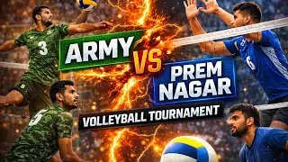 Night volleyball ARMY V/S PREM NAGAR 