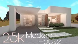 BLOXBURG: 25K MODERN HOUSE (NEW BABY UPDATE) | NO-GAMEPASS