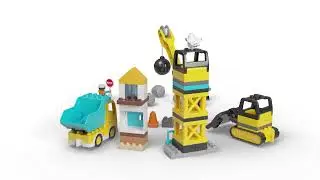 Конструктор LEGO Duplo 10932 строительная площадка шаровой таран ЛЕГО Дупло для малышей