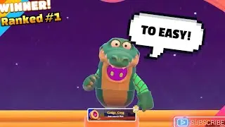 Winning Ranked Fall Guys As A Crocodile 🐊 