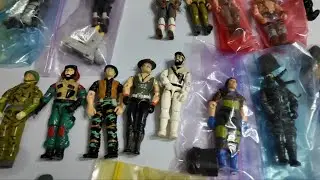 Vintage GI joe figures Prepping for Delivery 