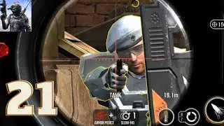 Sniper Strike FPS 3D Shooting - Gameplay Walkthrough Part 21 - Z3 Baghdad (Android, iOS)