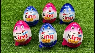 KING EGG| Satisfying ASMR sweets video | Gummy, chocolate, and lollipop unboxing