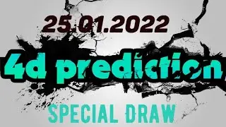 25/01/2022  Magnum and SportsToto 4d Prediction (Ramalan 4d : Magnum/SportsToto)
