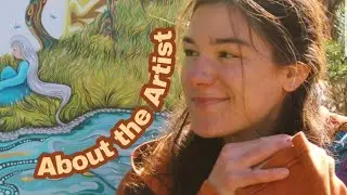 About Visionary Artist Matilda Faith Wentzel 🎨🖌 Whimsical Paintings based in Spirituality!