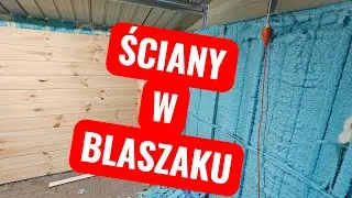 Deska elewacyjna na ściany w blaszaku. #bastek #recykling #odzysk
