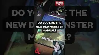 Thoughts on New 2024 Monster Manual? 📙 #dnd #dungeonsanddragons #dndtable