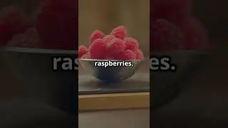 Raspberry & Pears! 🍐#raspberry #pear #gut #fruits #facts #health #shorts