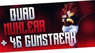 BO2 : QUAD NUCLEAR IN BLACK OPS 2 + 46 GUNSTREAK !!! (4 NUCLEARS IN 1 GAME ! )