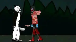 art the clown vs jeffrey keaton