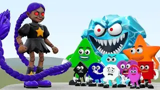NEW LILY LOVEBRAIDS POPPY PLAYTIME 5 VS ALL ROBLOX SAVE THE SHAPES AND OTHER in Garry's Mod!