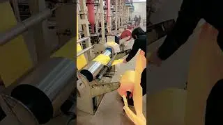 PLASTIC SHOPPING BAG FACTORY #viralvideo #plasticbag #machine #shorts