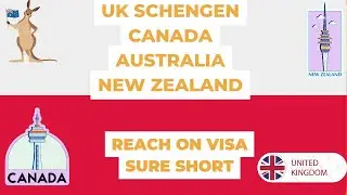 AUSTRALIA NEW ZEALAND CANADA UK REACH ON VISA OR CDC OPTION NO ADVANCE! VISA EXPERTS
