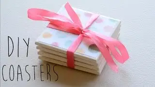 How To Make Tile Coasters | DIY Drink Coasters