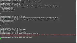 4.10 Puppet Module,  Tomcat configuration file configure using file resource