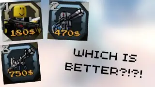Future Police Rifle VS Veteran || ROBLOX Pixel Gun Tower Defense