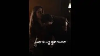 The regret on his face☹️ #damonsalvatore #elenagilbert #youtubeshorts #tvd