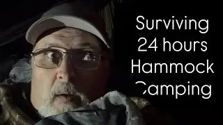 24 hour Hammock Camping….. and zombie raccoons!!!!!