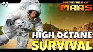 SPACE SURVIVAL IS HARD | Let's Play Memories of Mars Ep 1