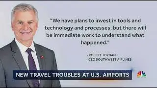President Casey Murray discusses SWA Flight Cancellations | NBC