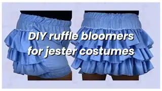 How to Sew Ruffle Bloomers | Jester, Ouji, Kodona & Burlesque-Inspired DIY Pattern
