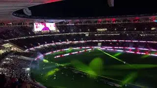 Manchester United Vs Leeds Match Opening Show at Optus Stadium, Perth, Western Australia 17July 2019