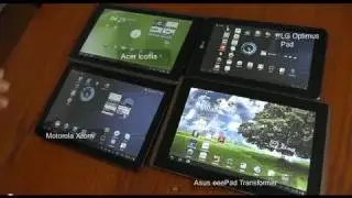 Videoconfronto: Motorola Xoom vs Asus eeePad vs Acer Iconia vs LG Optimus Pad