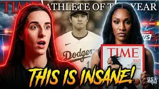 time slams Caitlin Clark fans as A'ja Wilson tops Shohei Ohtani for award.