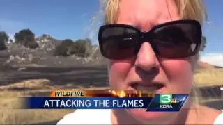 El Dorado County wildfire closes Highway 49