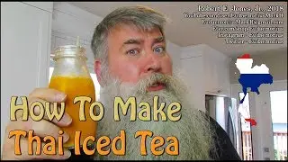 How To Make THAI ICED TEA - 17,933