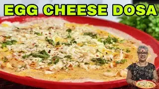 Egg Cheese dosa| Full of Protein and Carbohydrates| Tasty breakfast Recipe| Motte Dosa