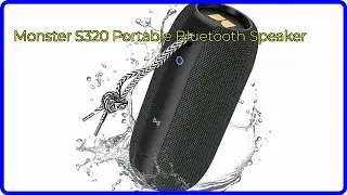 REVIEW (2025): Monster S320 Portable Bluetooth Speaker. ESSENTIAL details.