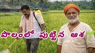 పొలంలో పుట్టిన ఆశ 🌱☺️... Telugu moral stories 🤩✨...