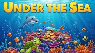 Under the Sea 🌊🐠 | Ocean Adventure Song for Kids | Happy Tales & Tunes