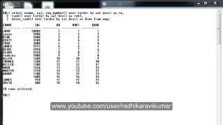 SQL: Rank & Dense_rank functions