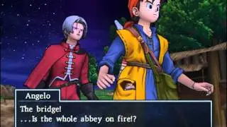 34 Dragon Quest 8 Cut-scene - Maella Abbey is on fire