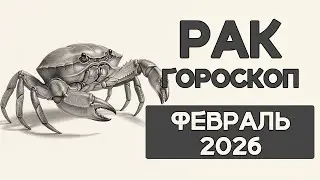 РАК - ГОРОСКОП на ФЕВРАЛЬ 2026