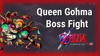 Queen Gohma (Ocarina of Time 4K) #ocarinaoftime #legendofzeldaocarinaoftime #legendofzelda