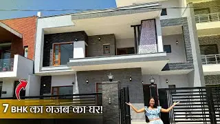 Inside Tour a Brand New 400 Gaj 7+1 BHK House | 40 x 90 House Plan / House Sale in Gmada Mohali