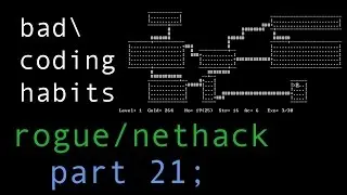 Coding a Rogue/Nethack RPG in C - Part 21